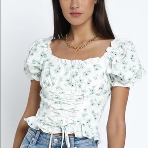 Cute patterned top